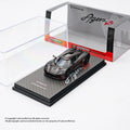Tarmac Works Koenigsegg Agera RS 1:64 – Czarny Carbon / Czerwone Akcenty – Model Kolekcjonerski